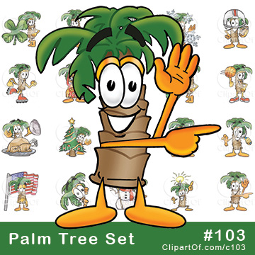 Palm Tree Mascots [Complete Series] by Mascot Junction