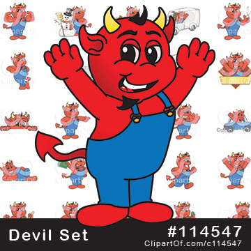 Devil Mascots [Complete Set!] by Mascot Junction