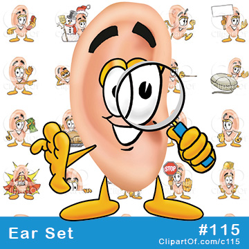 Human Ear Mascots [Complete Series] #115