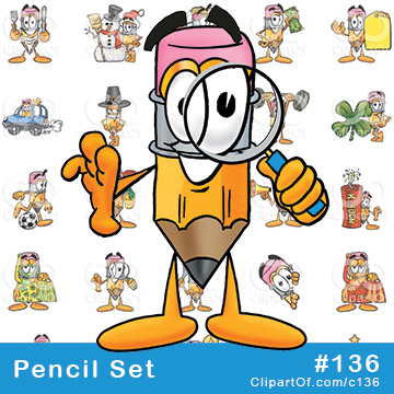 Pencil Mascots [Complete Series] by Mascot Junction