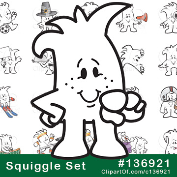 Squiggles Complete Series by Mascot Junction