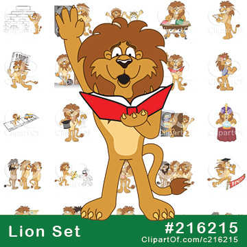Lion School Mascots [Complete Series]