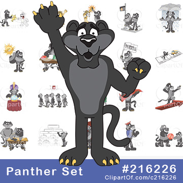 Black Panther School Mascots [Complete Series] #216226