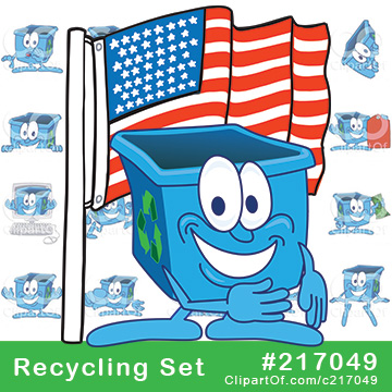 Blue Recycle Bin [Complete Series] #217049