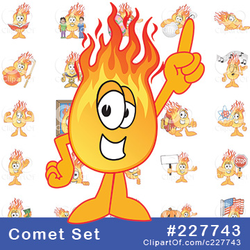 Comet School Mascots [Complete Series] by Mascot Junction