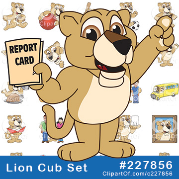 Lion Cub School Mascots [Complete Series] by Mascot Junction