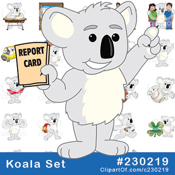 Koala Bear School Mascots [Complete Series] #230219