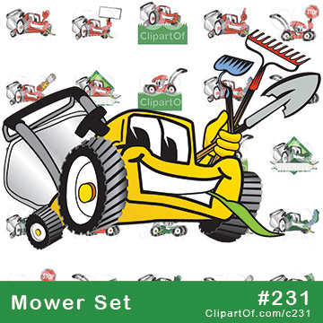 Lawn Mower Mascots [Complete Series] by Mascot Junction