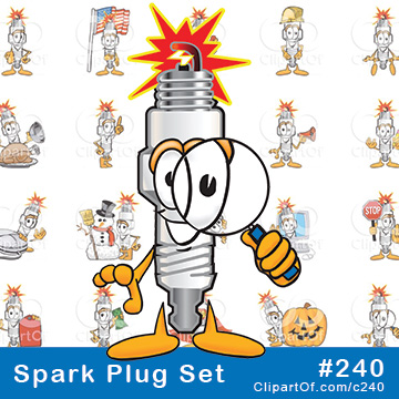 Spark Plug Mascots [Complete Series] by Mascot Junction