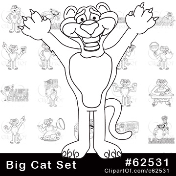 Big Cat Mascots [Complete Series] by Mascot Junction