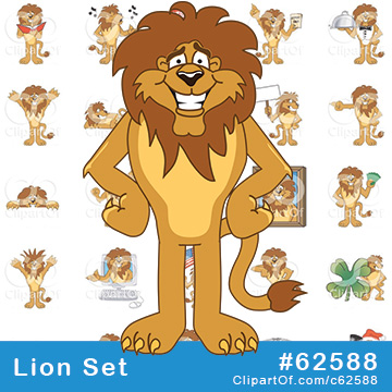 Lion Mascots [Complete Series] #62588