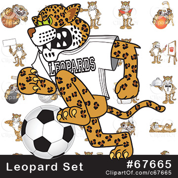 Leopard Mascots [Complete Series] by Mascot Junction