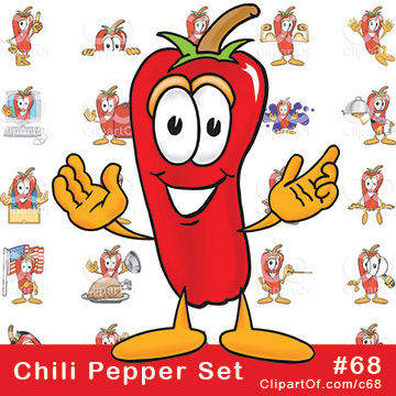 Chili Pepper Mascots [Complete Series] by Mascot Junction