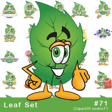 Green Leaf Mascots [Complete Series] by Mascot Junction