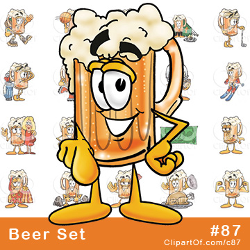 Beer Mug Mascots [Complete Series] by Mascot Junction
