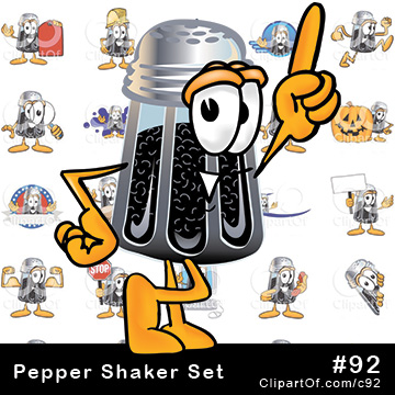 Pepper Shaker Mascots [Complete Series] by Mascot Junction