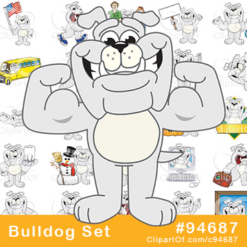 Bulldog Mascots [Complete Series] by Mascot Junction