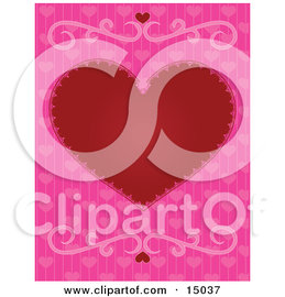 Pink heart backgrounds 13