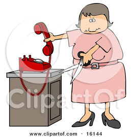 http://www.clipartof.com/images/clipart/xsmall2/16144_angry_woman_in_pink_cutting_the_cord_to_her_landline_phone.jpg
