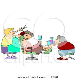 4756_spoiled_woman_getting_a_pedicure_and_haircut_at_a_beauty_salon
