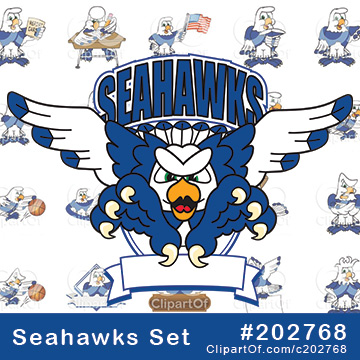 Seahawks School Mascots [Complete Series] by Mascot Junction