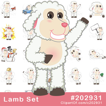 Lamb Mascots [Complete Series] by Mascot Junction