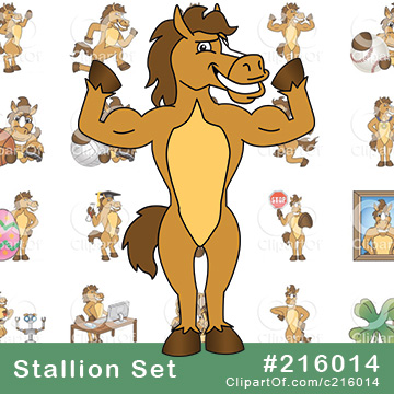Stallion Mascots [Complete Series] by Mascot Junction
