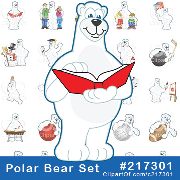 Polar Bear School Mascots [Complete Series]