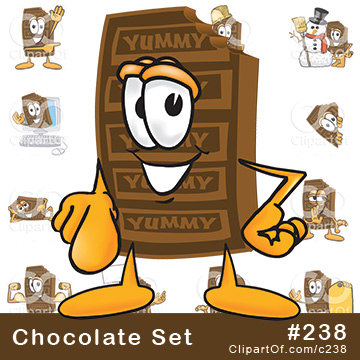 Chocolate Bar Mascots [Complete Series]