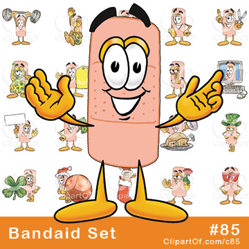 Bandaid Mascots [Complete Series] by Mascot Junction